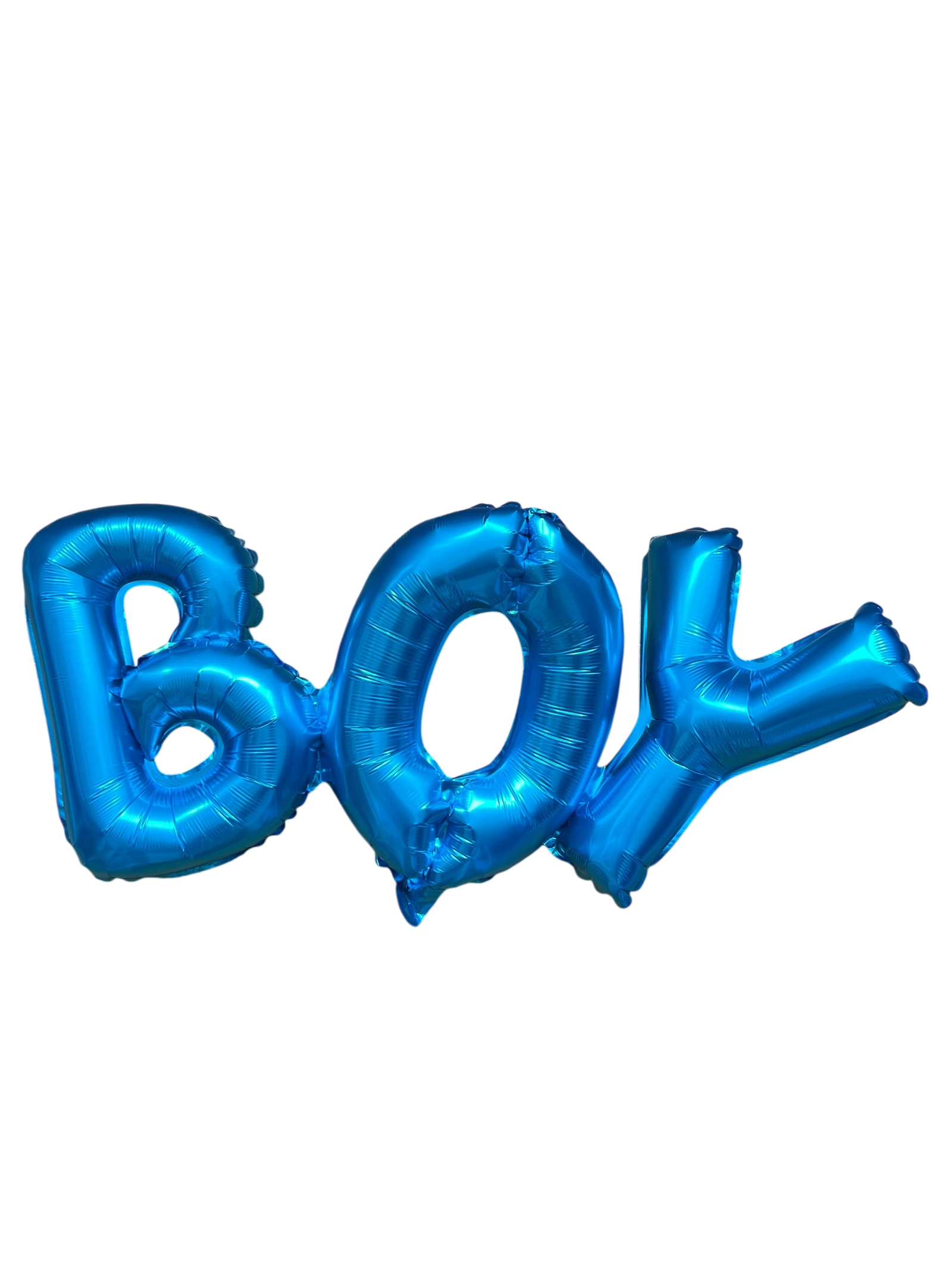 BOY Nápis Fóliový Balónek Modrý